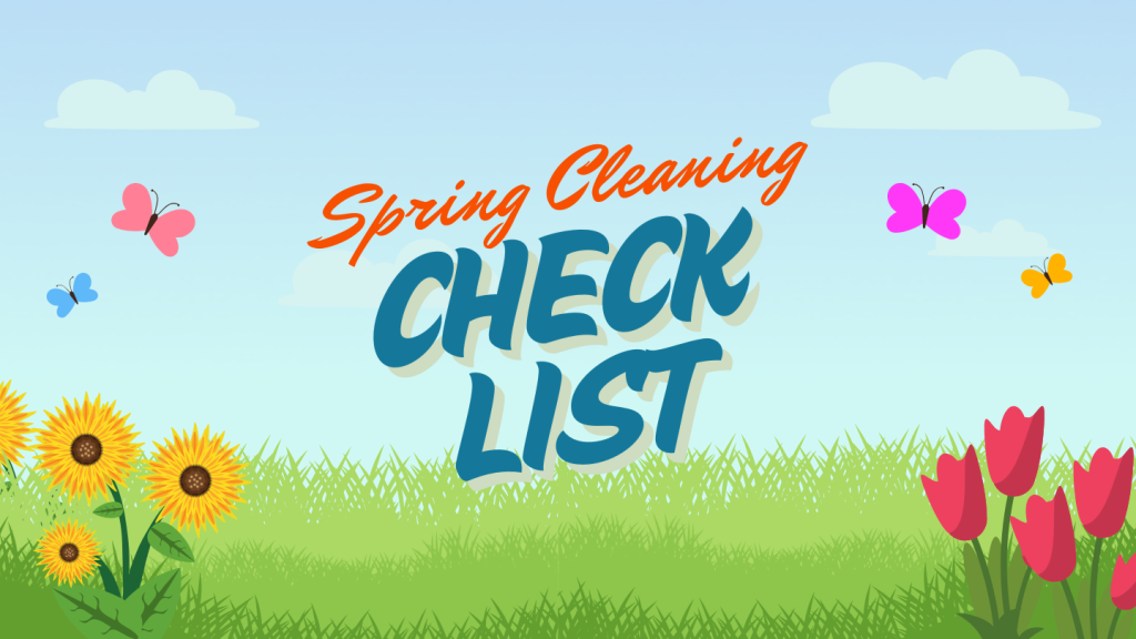 Spring Cleaning Check List